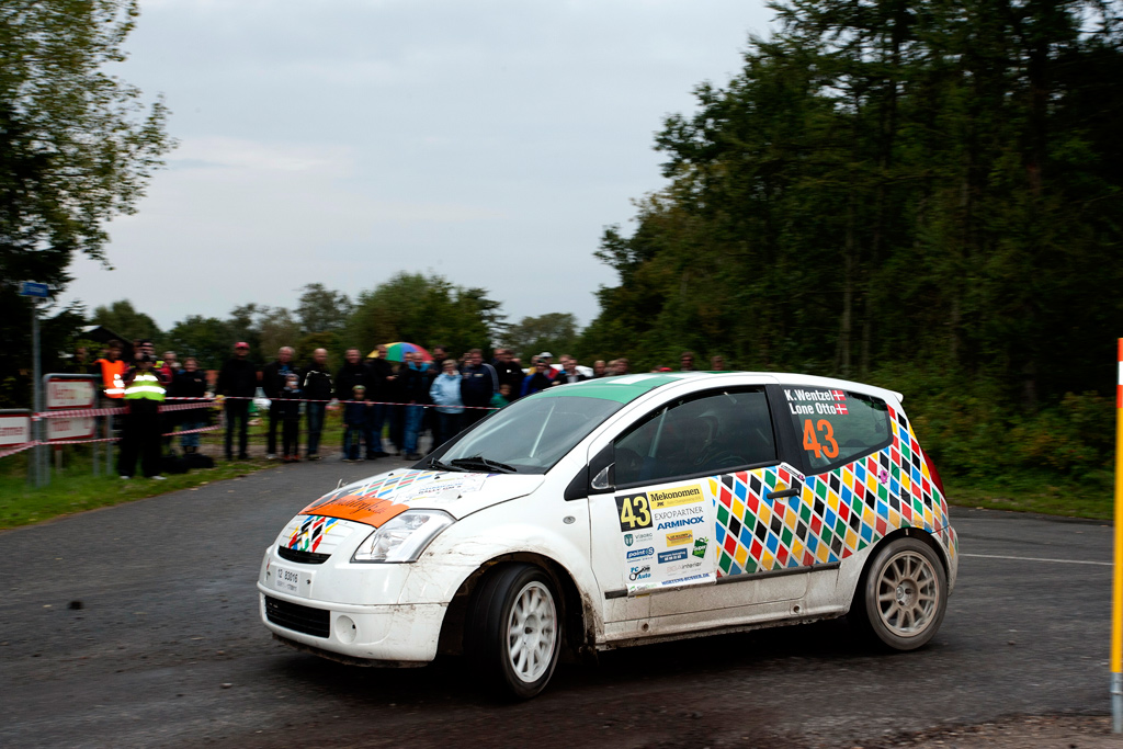 Kim Wentzel og Lone Otto er favoritter til Danmarksmesterskabet i 2WD-gruppen.
(Foto: Johnny Pedersen)